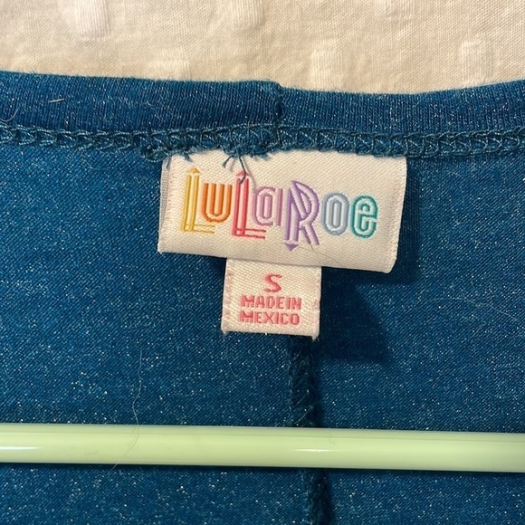 *Lularoe Teal Open Cardigan Sweater - Picture 3 of 5